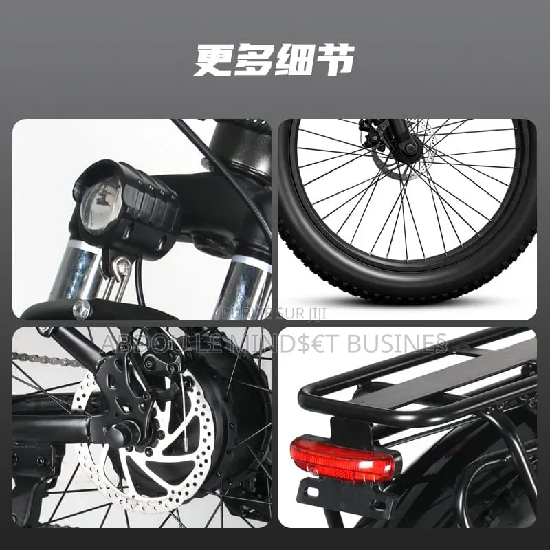 Vélo Électrique Taille 26 ( 500W–48V–13AH )