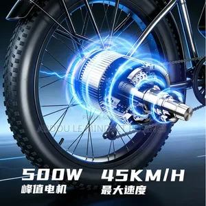 Vélo Électrique Taille 26 ( 500W–48V–13AH )