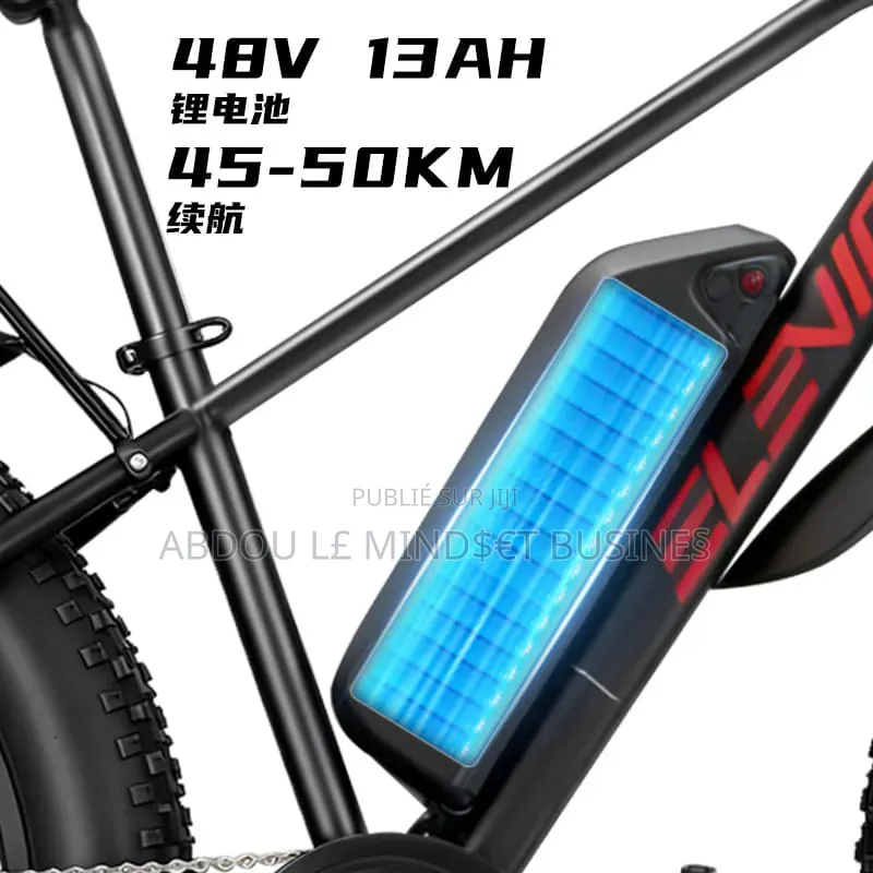 Vélo Électrique Taille 26 ( 500W–48V–13AH )