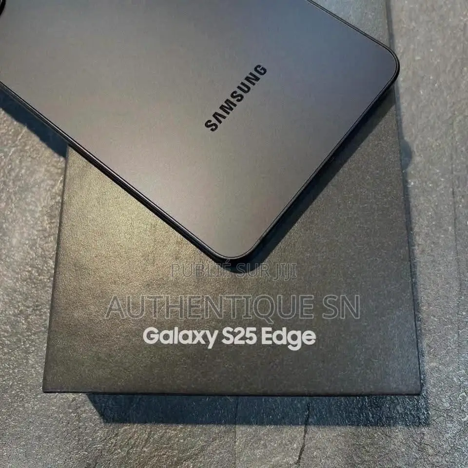 Nouveau Samsung Galaxy S25 Edge 512 GB Noir