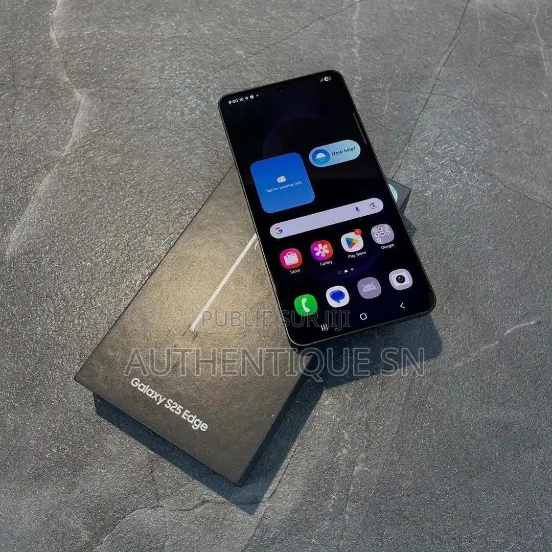 Nouveau Samsung Galaxy S25 Edge 512 GB Noir