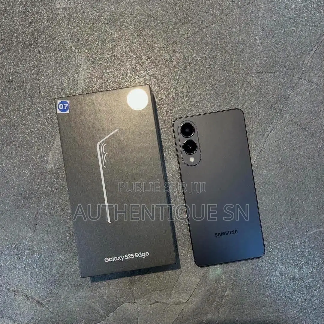 Nouveau Samsung Galaxy S25 Edge 512 GB Noir