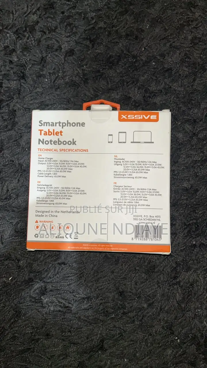 Chargeur Rapide 65w Xssive USB-C