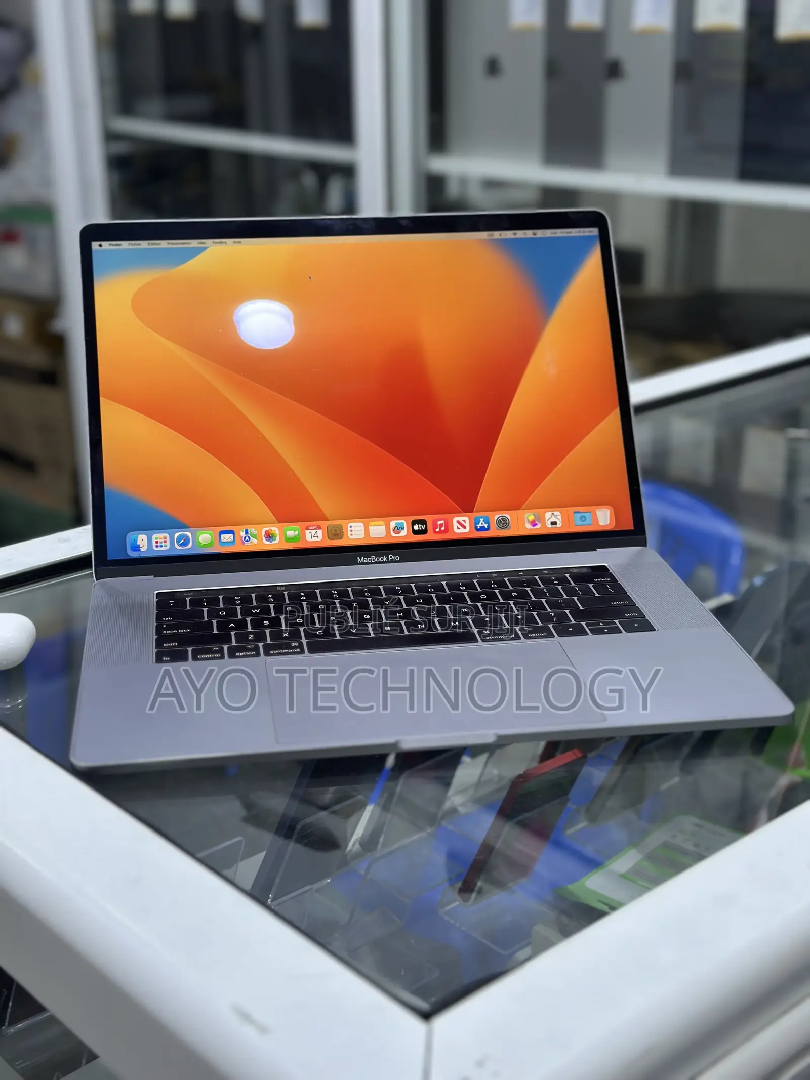Ordinateur portable Pomme MacBook Pro 2017 16GB Intel Core i7 SSD 256GB