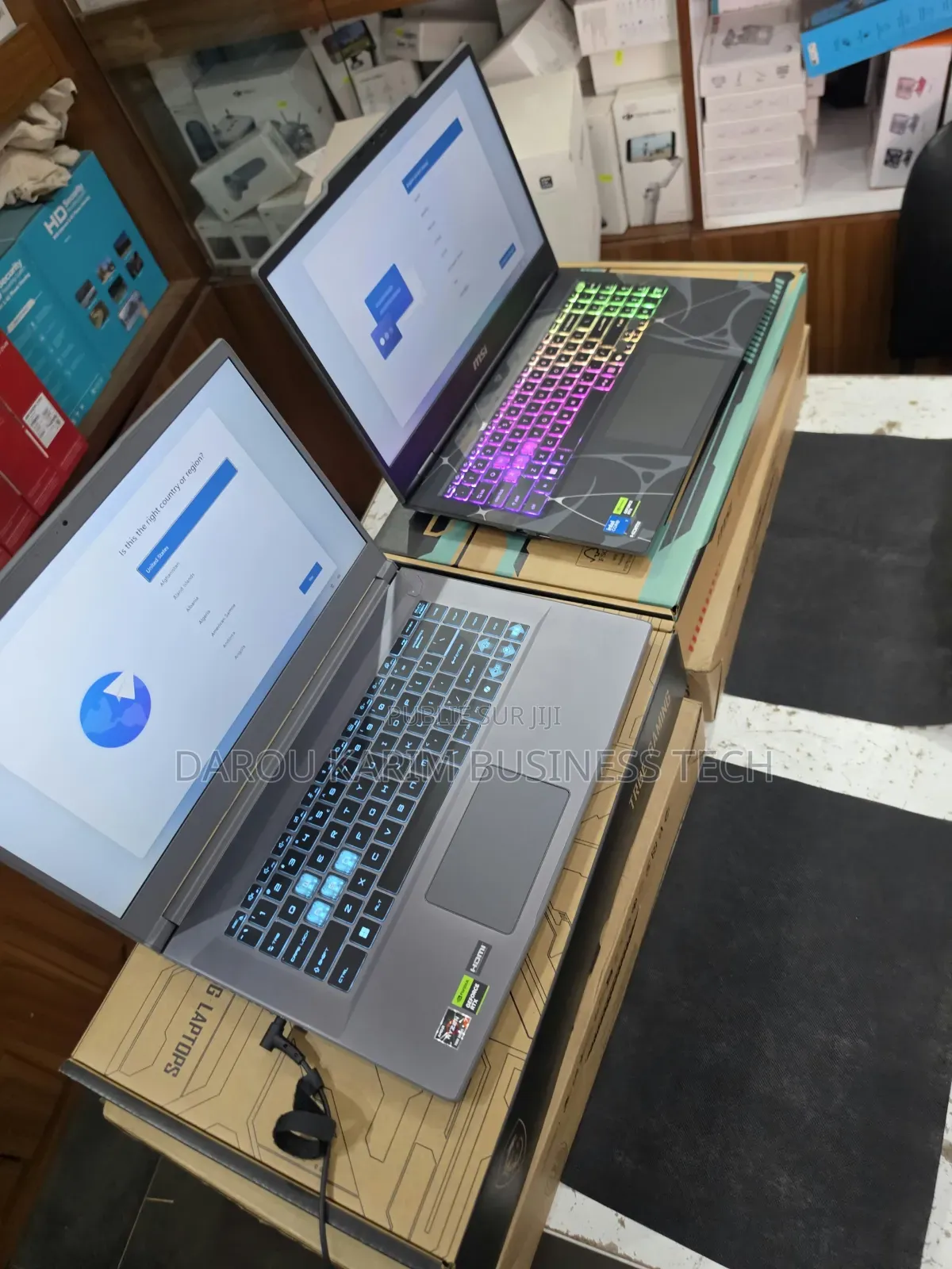 Nouveau Ordinateur portable MSI Cyborg 15 16GB Intel Core i7 SSD 512GB
