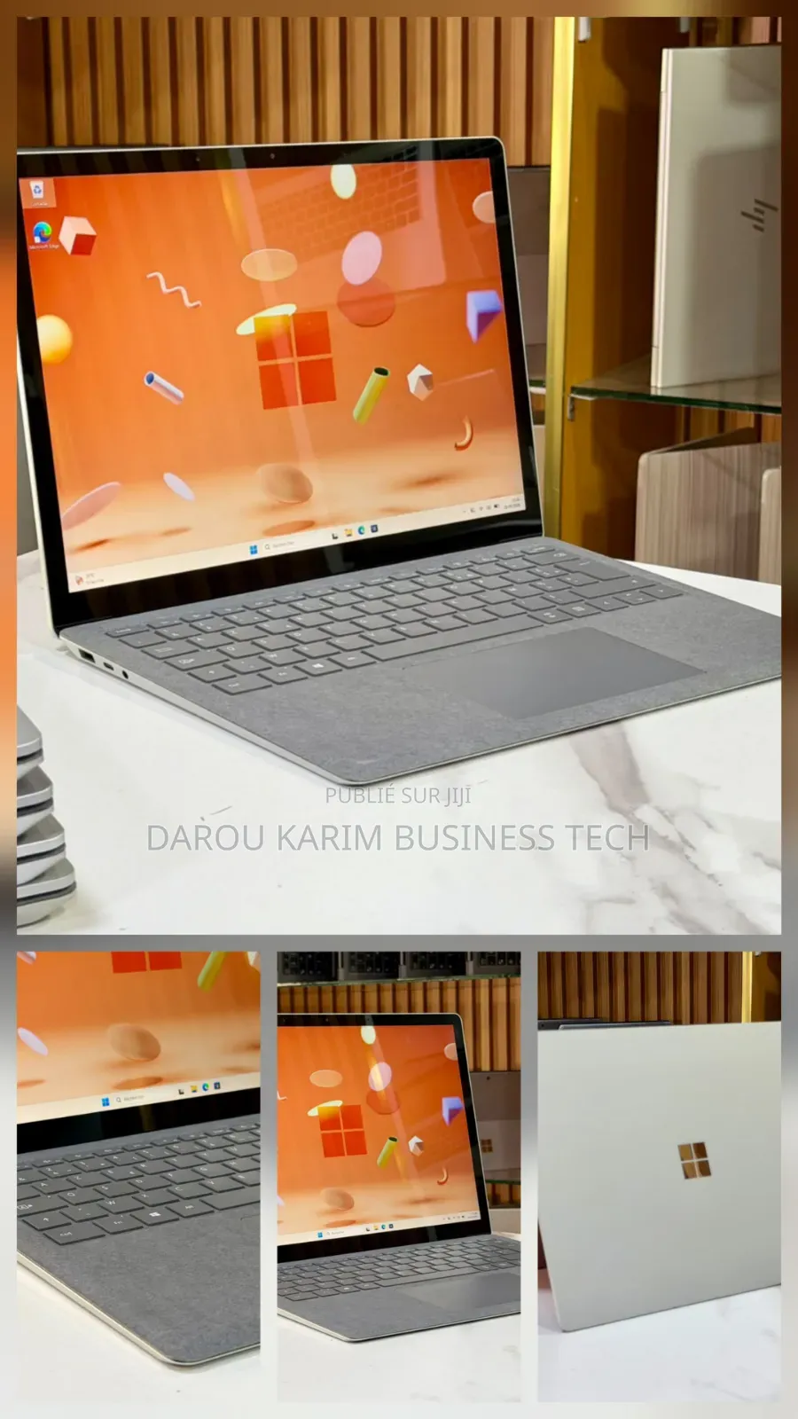 Nouveau Microsoft Surface Laptop 3 8GB Intel Core i5 SSD 256GB