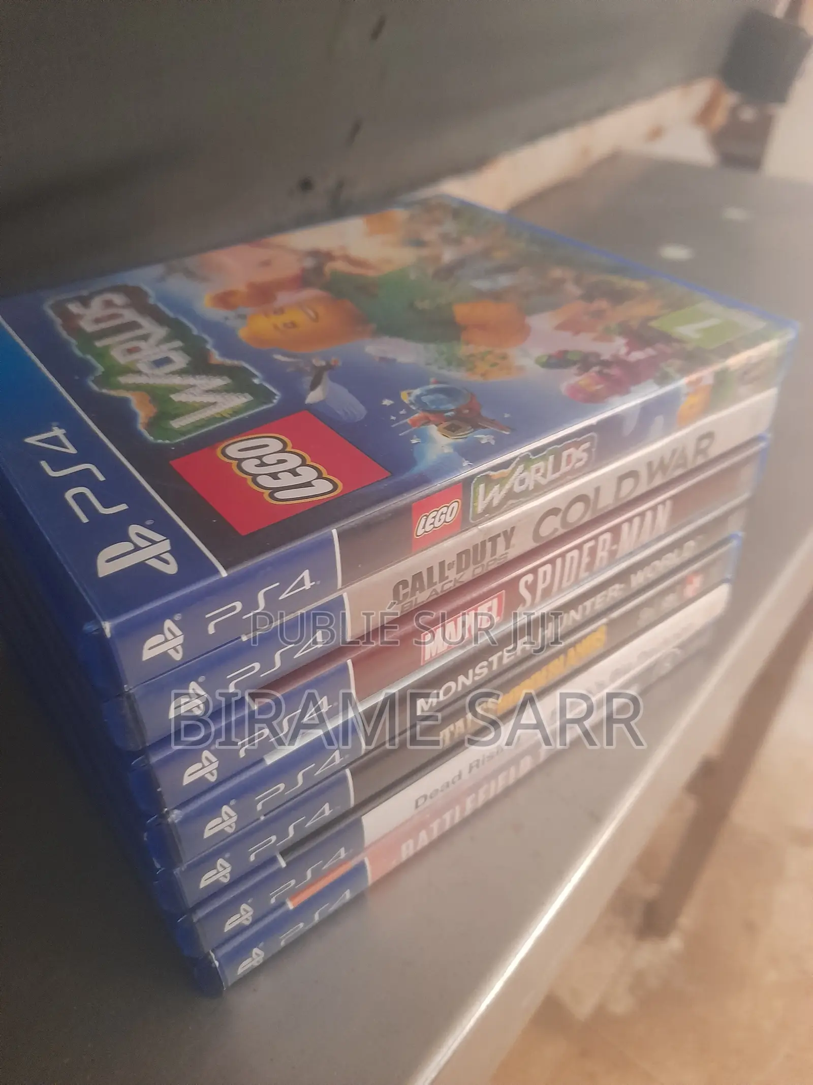 10 Cassettes De Jeux Playstation 4