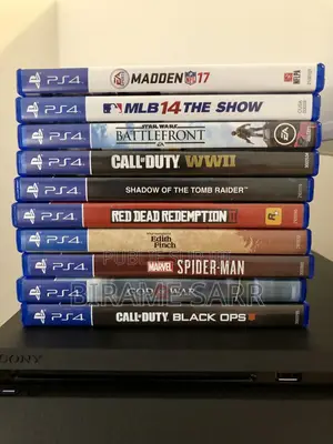 10 Cassettes De Jeux Playstation 4