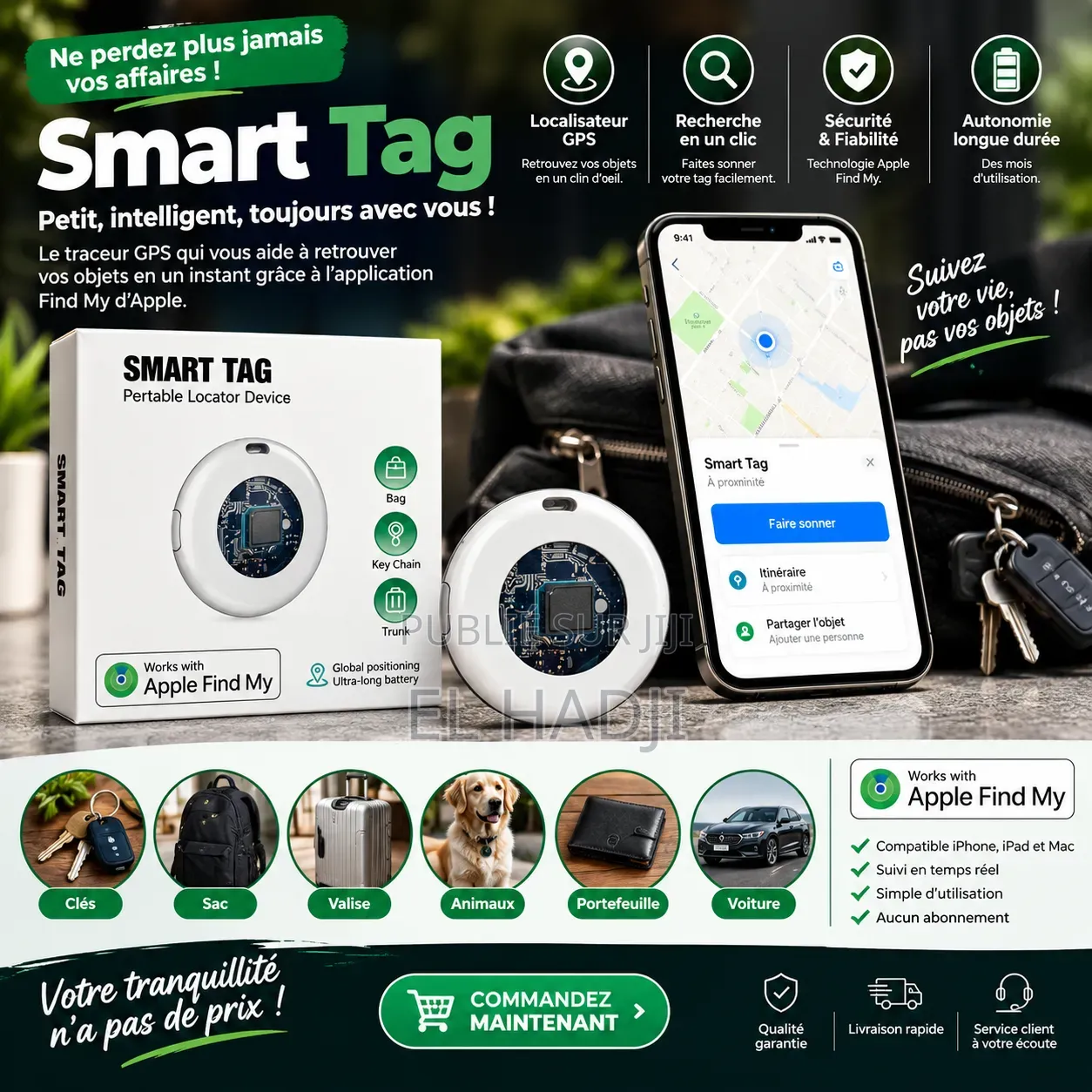 Air Tag Localisation
