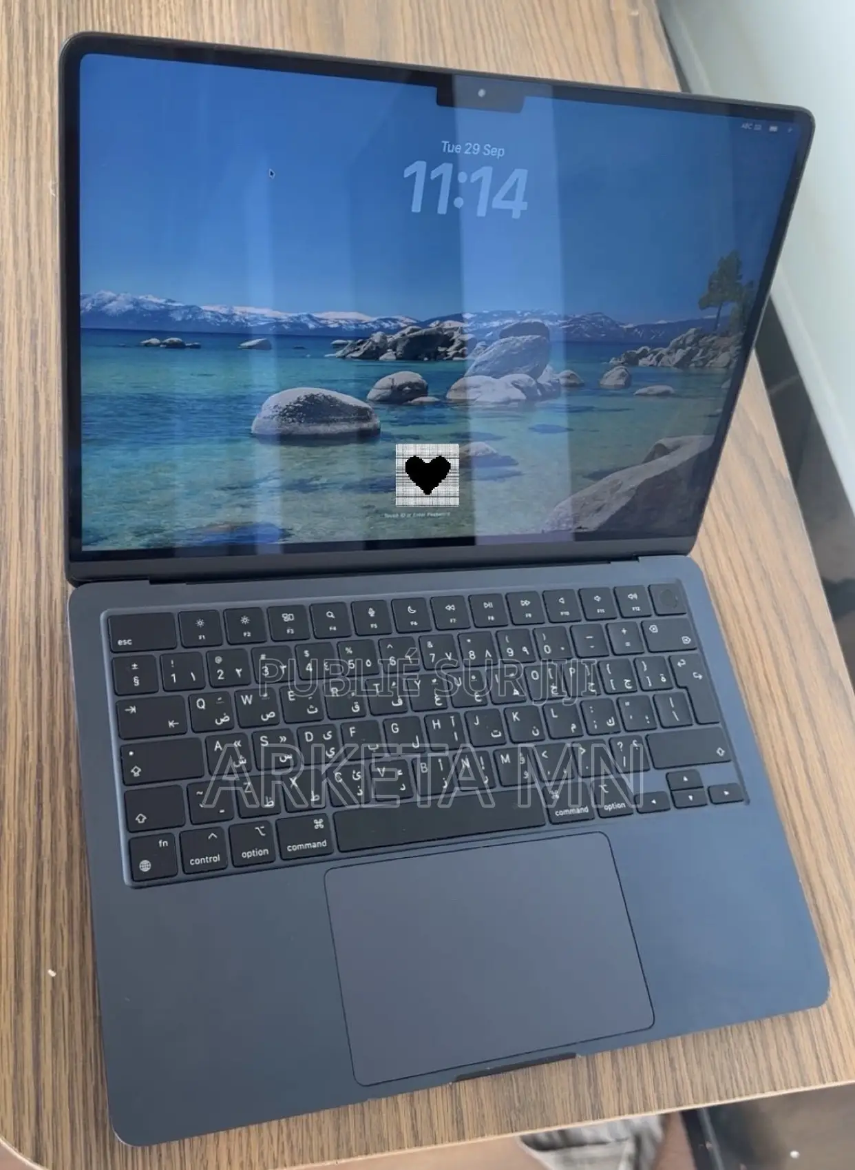 Ordinateur portable Pomme MacBook Air 2022 M2 8GB Apple M2 SSD 256GB