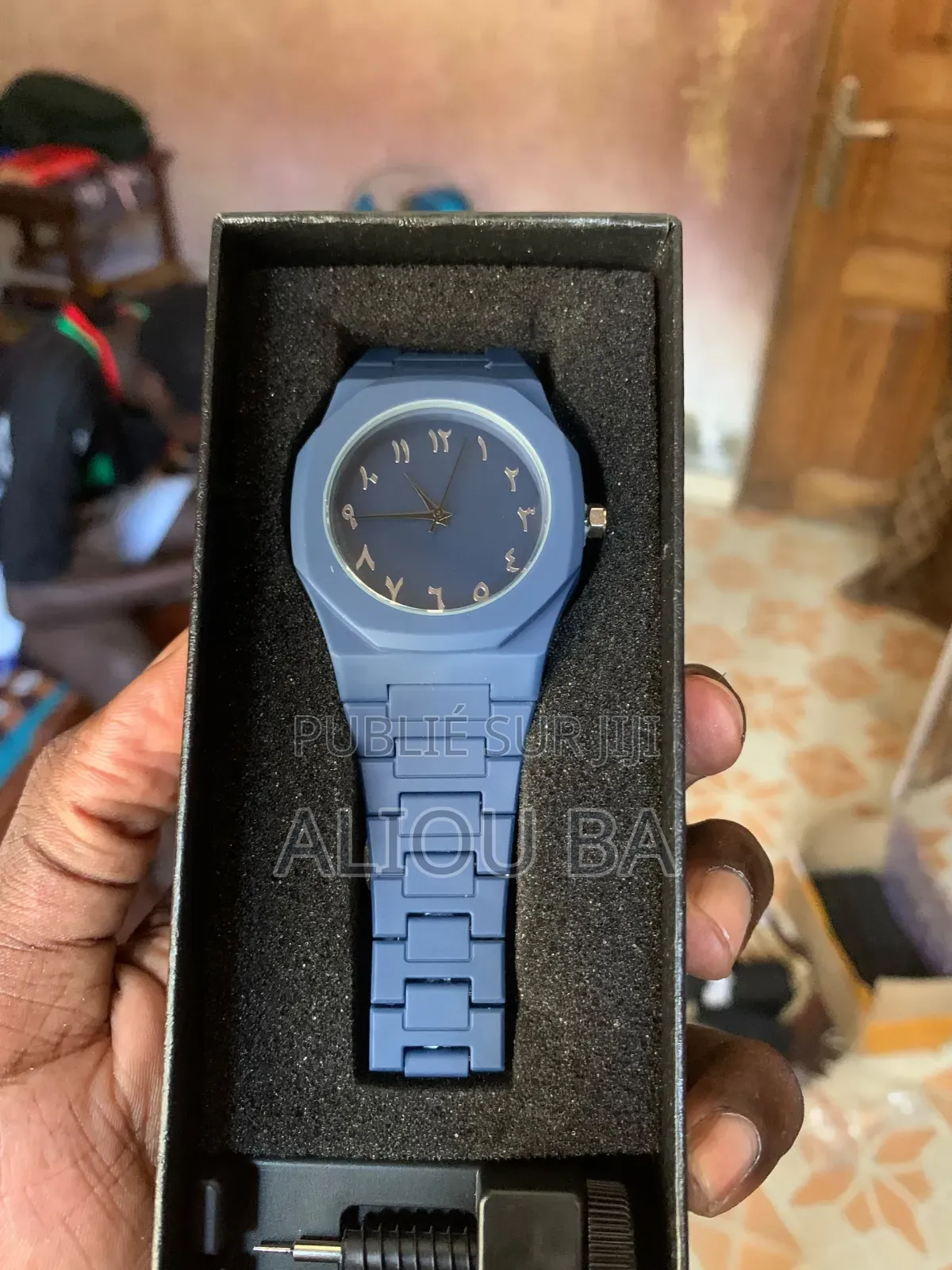 Montre À Quartz en Polycarbonate-Chiffres Arabes