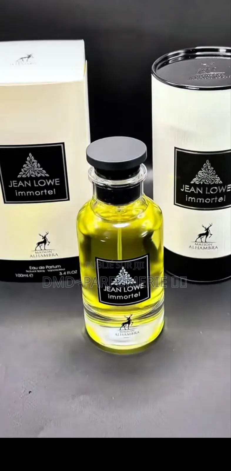 Parfum Jean Low Noir Et Jean Low Immortel