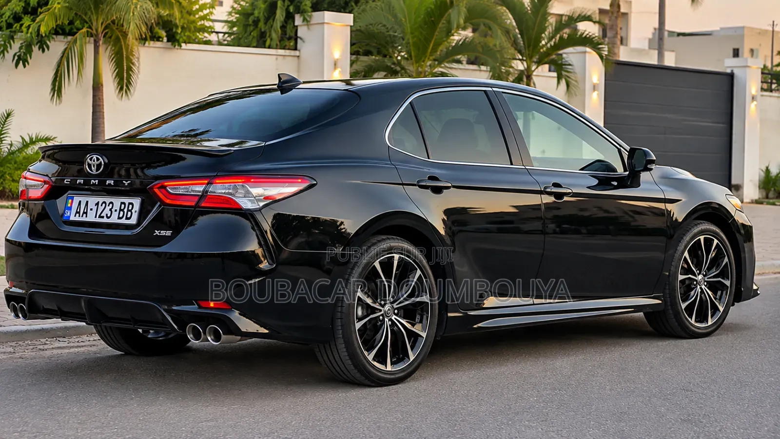 Toyota Camry XSE FWD 2020 Noir