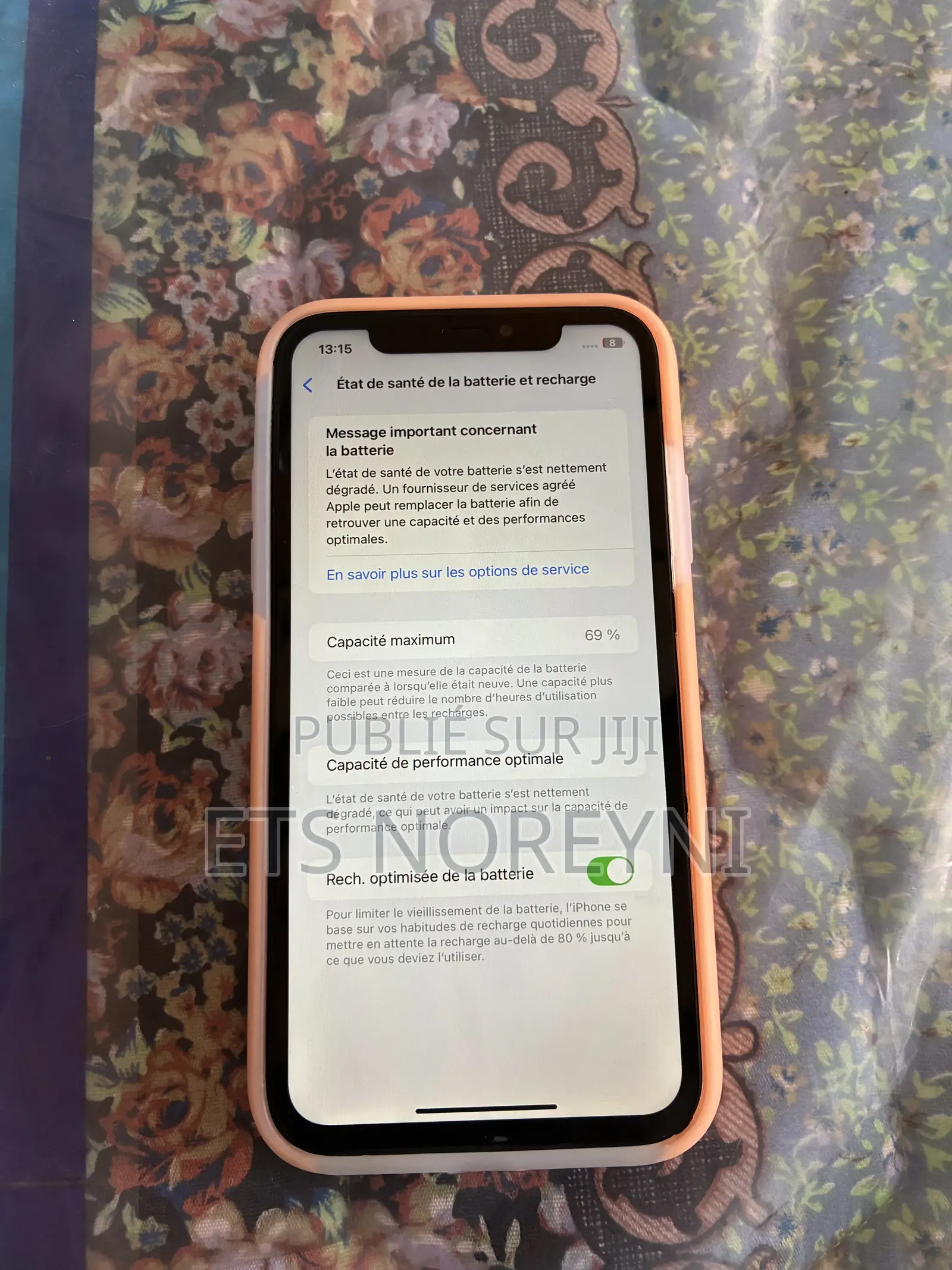 Apple iPhone XR 64 GB Noir