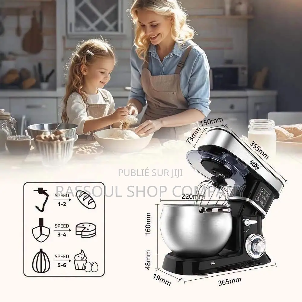 Batteuse Électrique 6 Litres Prix:40000f Contact Whathsapp