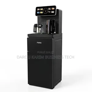 Fontaine Finix Bar Avec Rangement Noir Fin2315