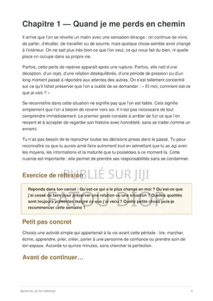 Ebook PDF : "Après Toi, Je Me Retrouve"