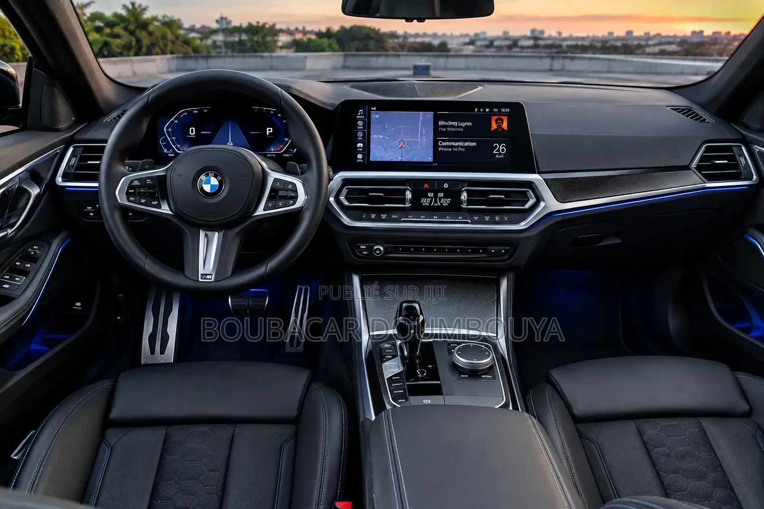 BMW 5 Series G30 530e 2021 Noir