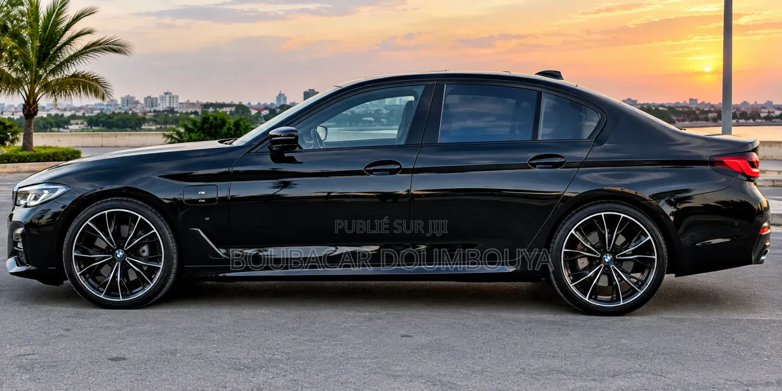 BMW 5 Series G30 530e 2021 Noir
