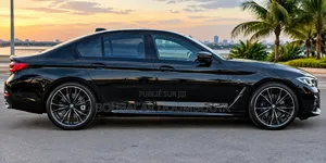 BMW 5 Series G30 530e 2021 Noir