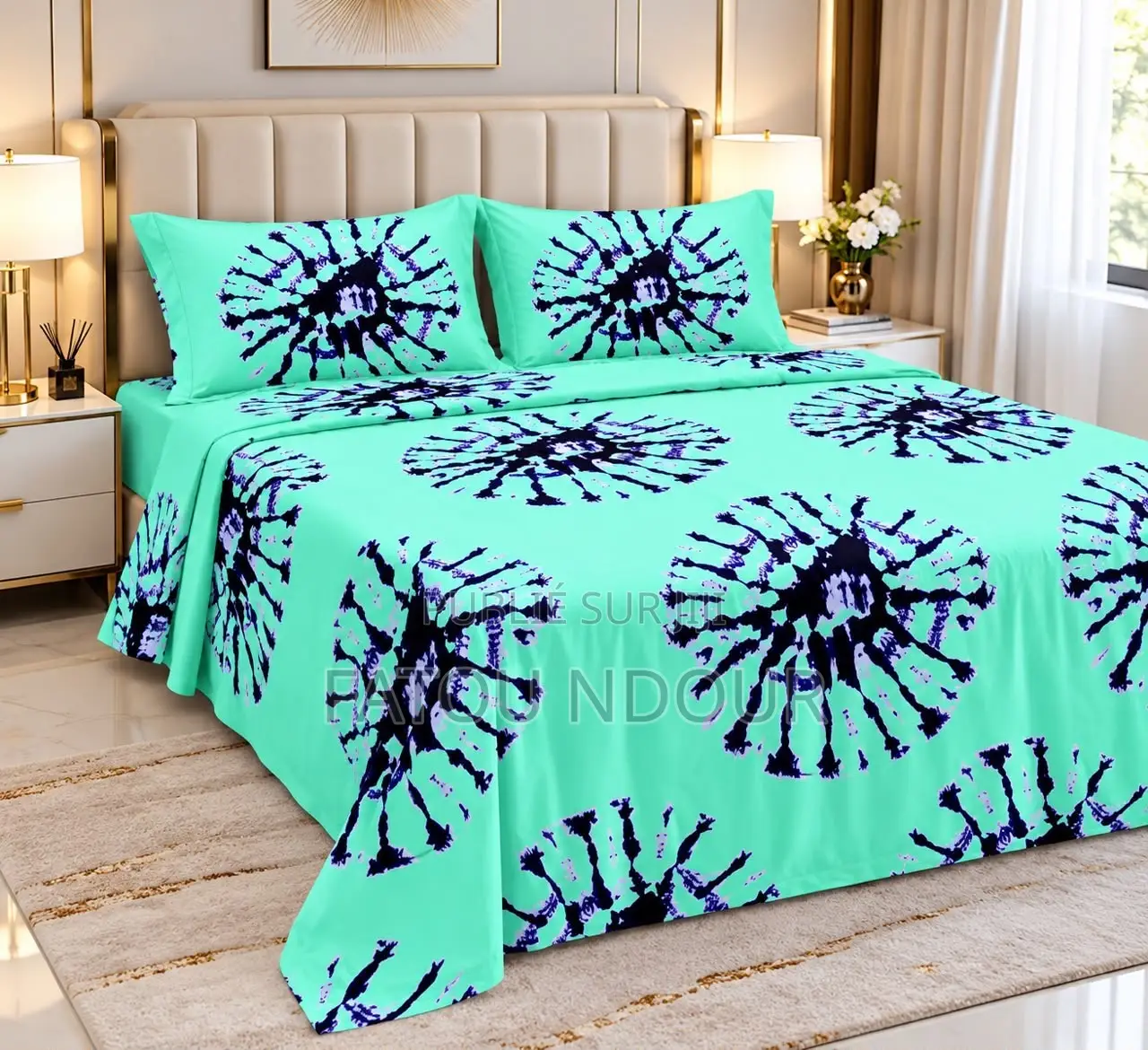 Draps De Lit 100% en Coton