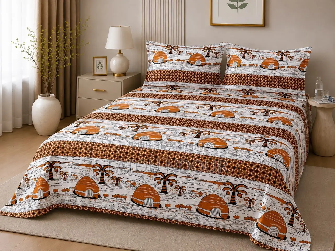 Draps De Lit 100% en Coton