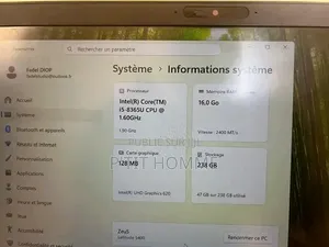 Nouveau Dell Latitude 5400 16GB Intel Core i5 SSD 256GB