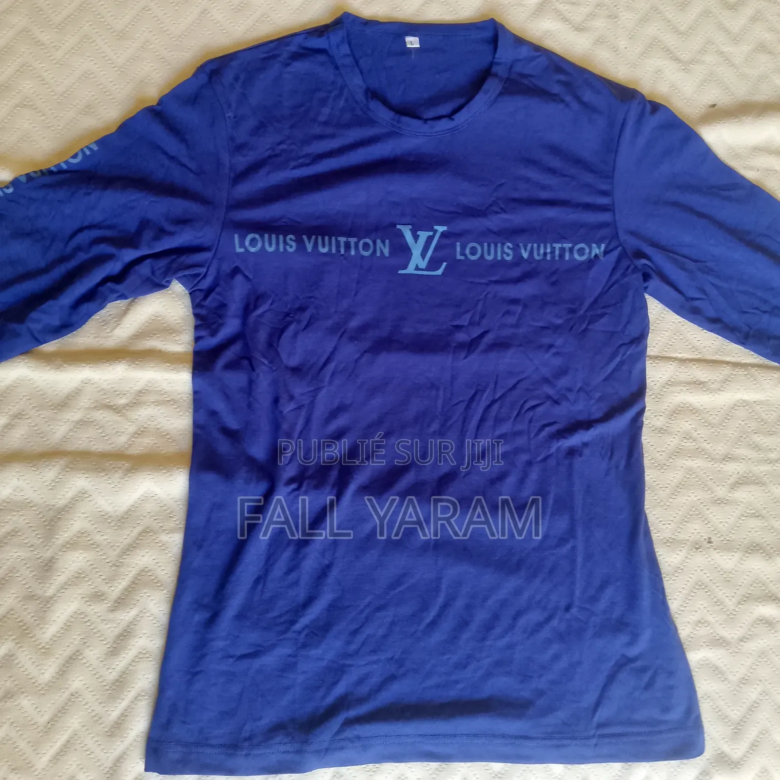 Longues Manches Bleu