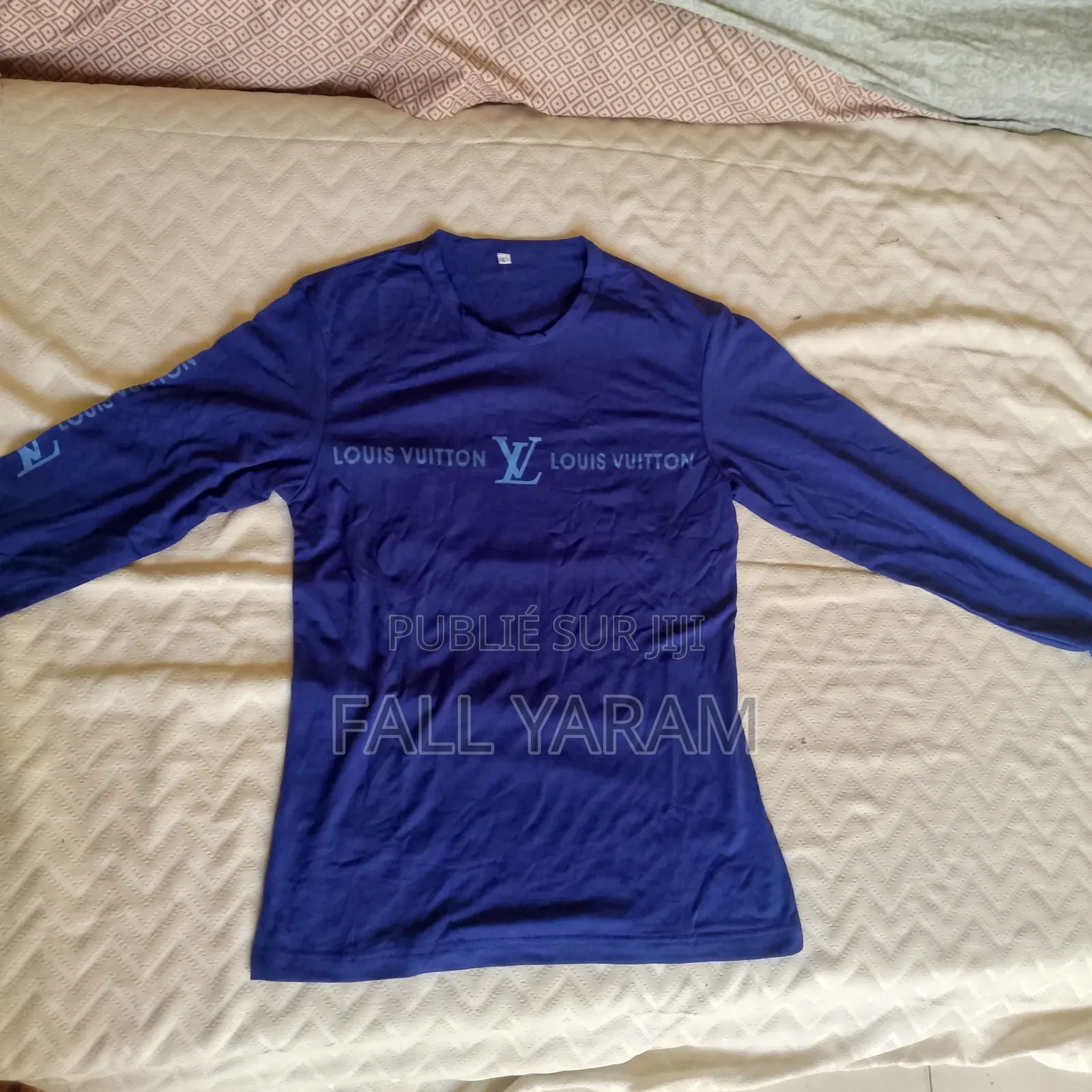 Longues Manches Bleu