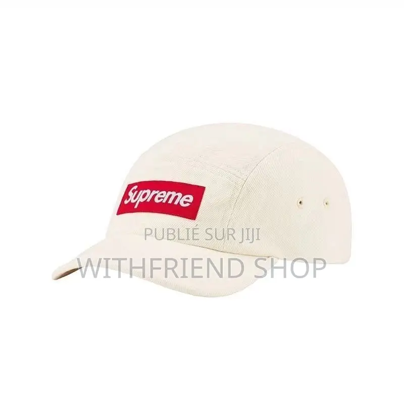 Casquette Supreme Camp Cap Denim Délavé