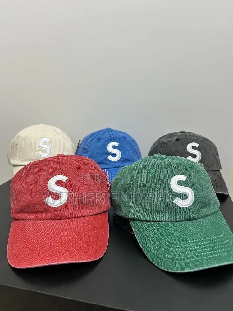 Casquette Supreme Camp Cap Denim Délavé