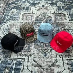 Casquette Supreme Camp Cap Denim Délavé