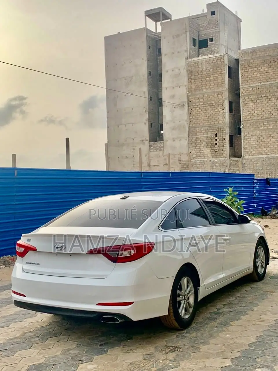 Hyundai Sonata 2017 Blanc