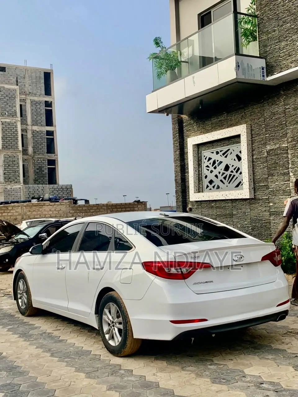Hyundai Sonata 2017 Blanc