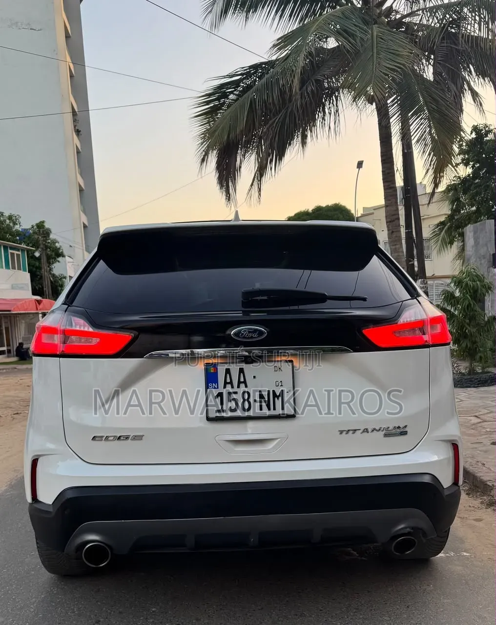 Ford Edge 2019 Blanc