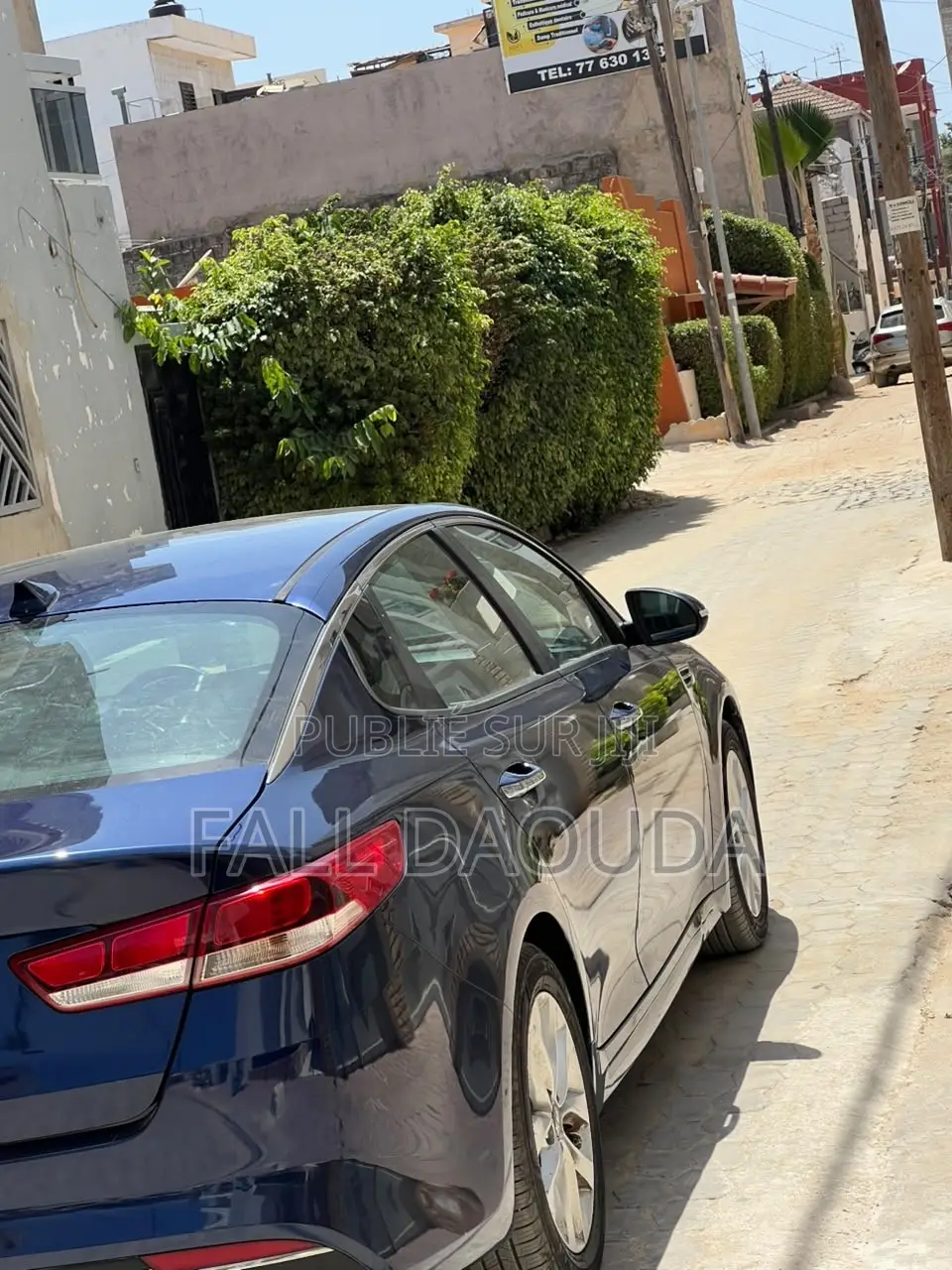 Kia Optima 2017 Bleu