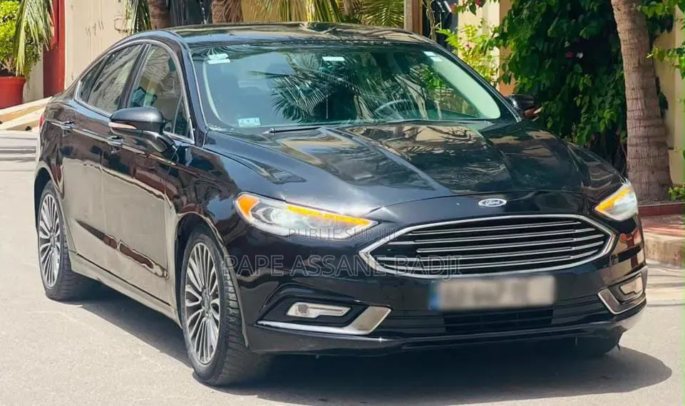 Ford Fusion Titanium AWD 2018 Noir