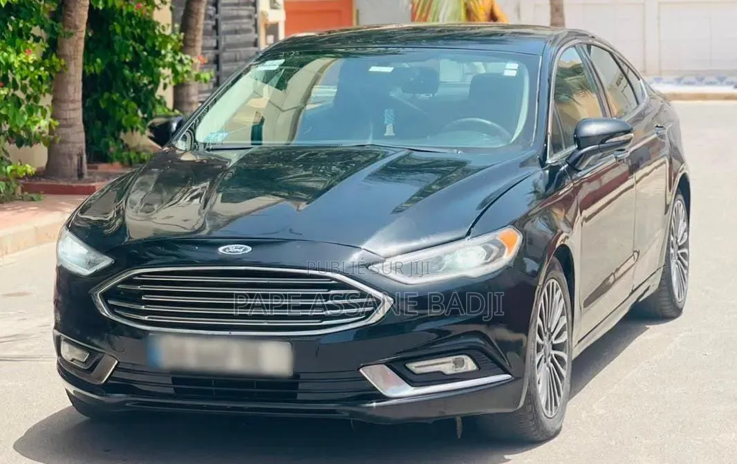 Ford Fusion Titanium AWD 2018 Noir