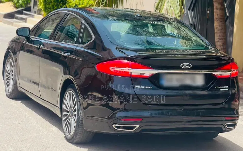 Ford Fusion Titanium AWD 2018 Noir