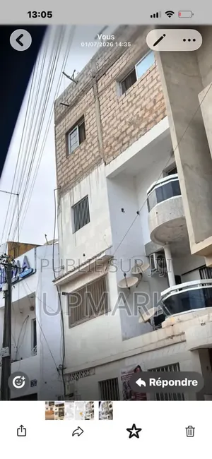 8chbre Maison de ville/terrasse dans Dieuppeul-Derklé à Vendre