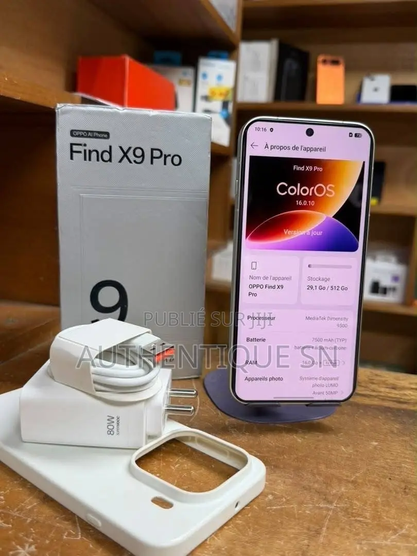 Nouveau Oppo Find X9 Pro 512 GB Blanc