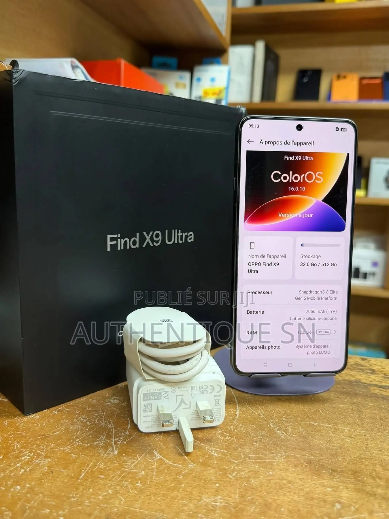 Nouveau Oppo Find X9 Ultra 512 GB Gris