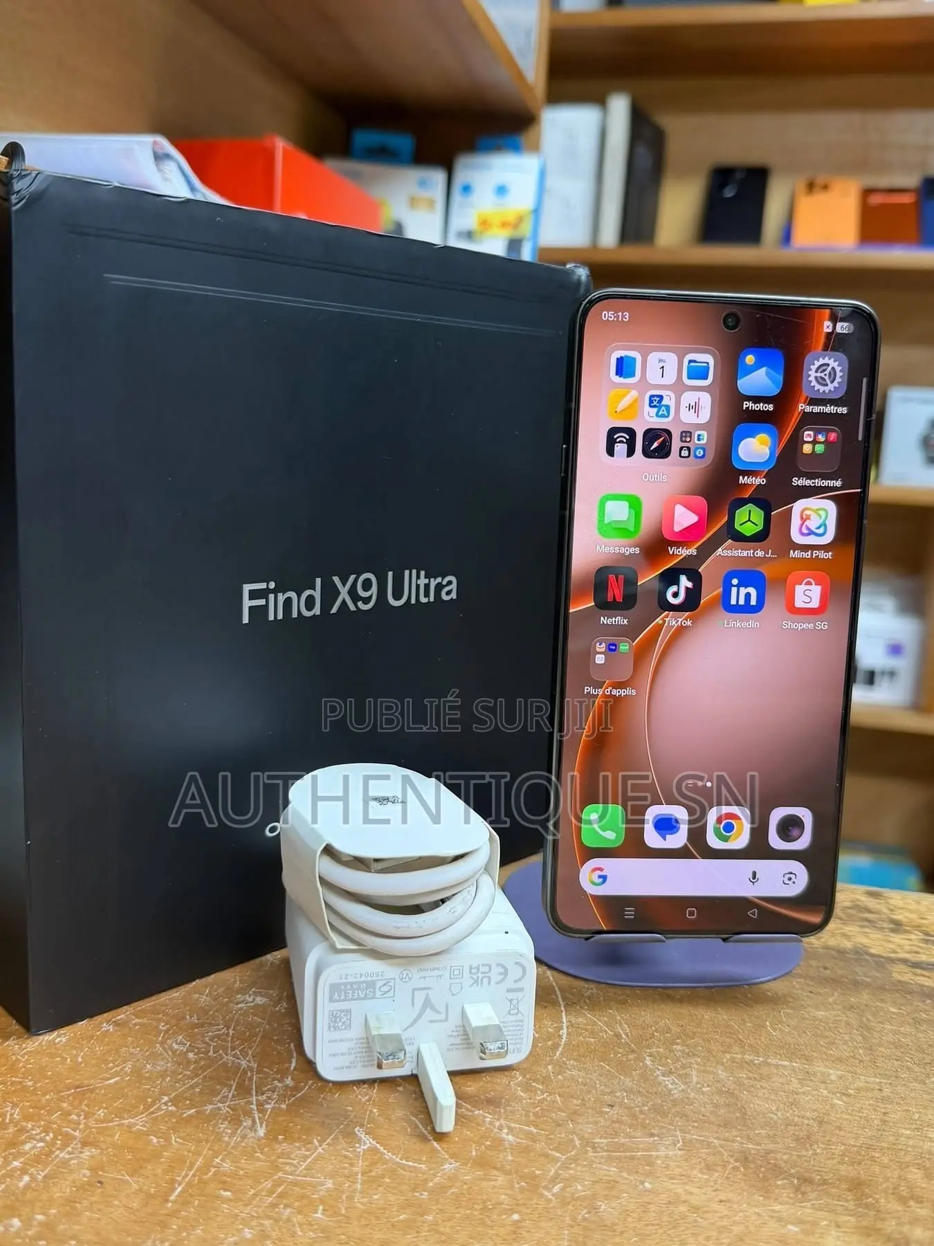 Nouveau Oppo Find X9 Ultra 512 GB Gris
