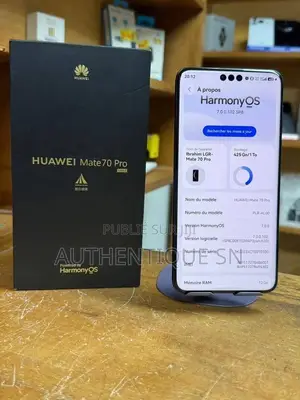 Nouveau Huawei Mate 70 Pro 1 TB Noir