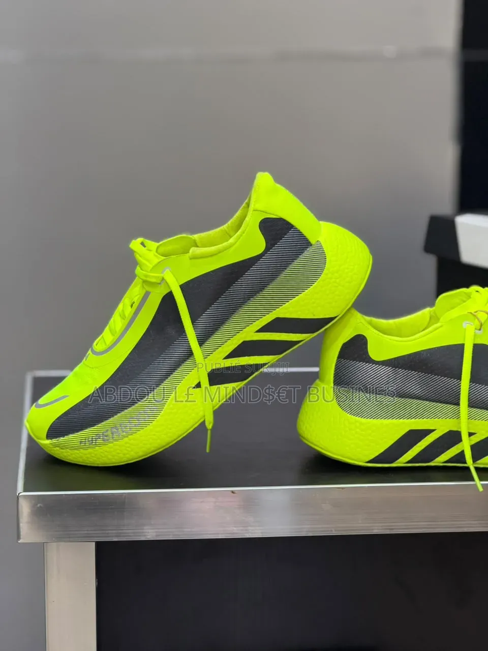 Adidas Hyperboost ATR Vert-Noir Disponible