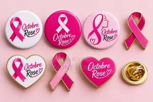 Pins Octobre Rose