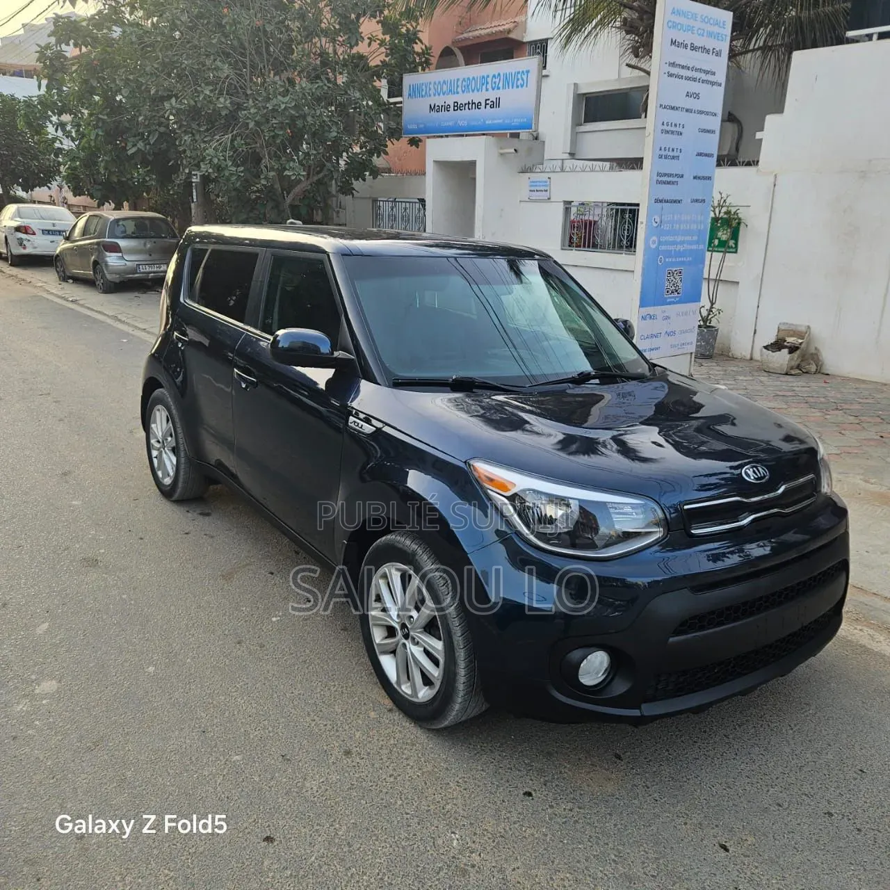 Kia Soul Base Hatchback 2017 Bleu