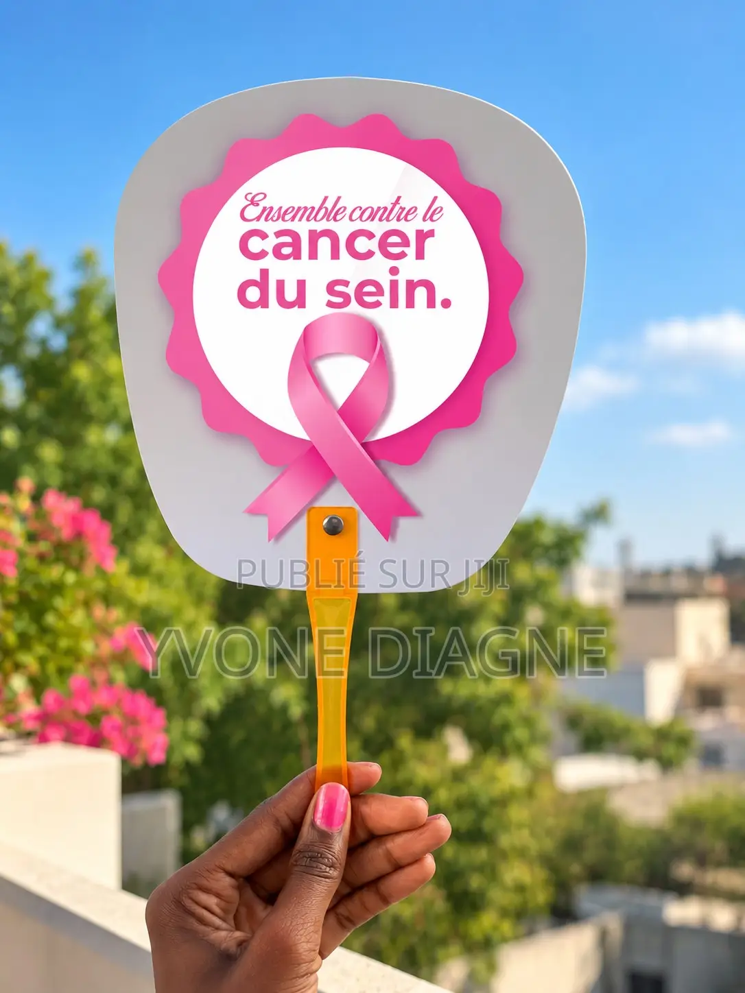 Eventail Octobre Rose