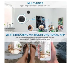 Mini Caméra De Surveillance Wi-Fi