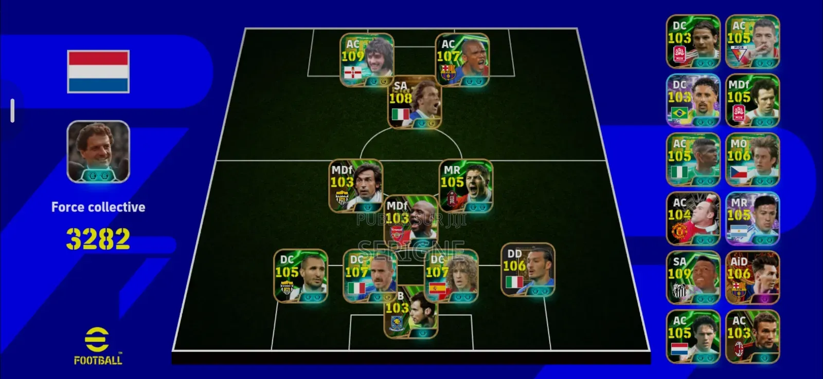 Compte Efootball